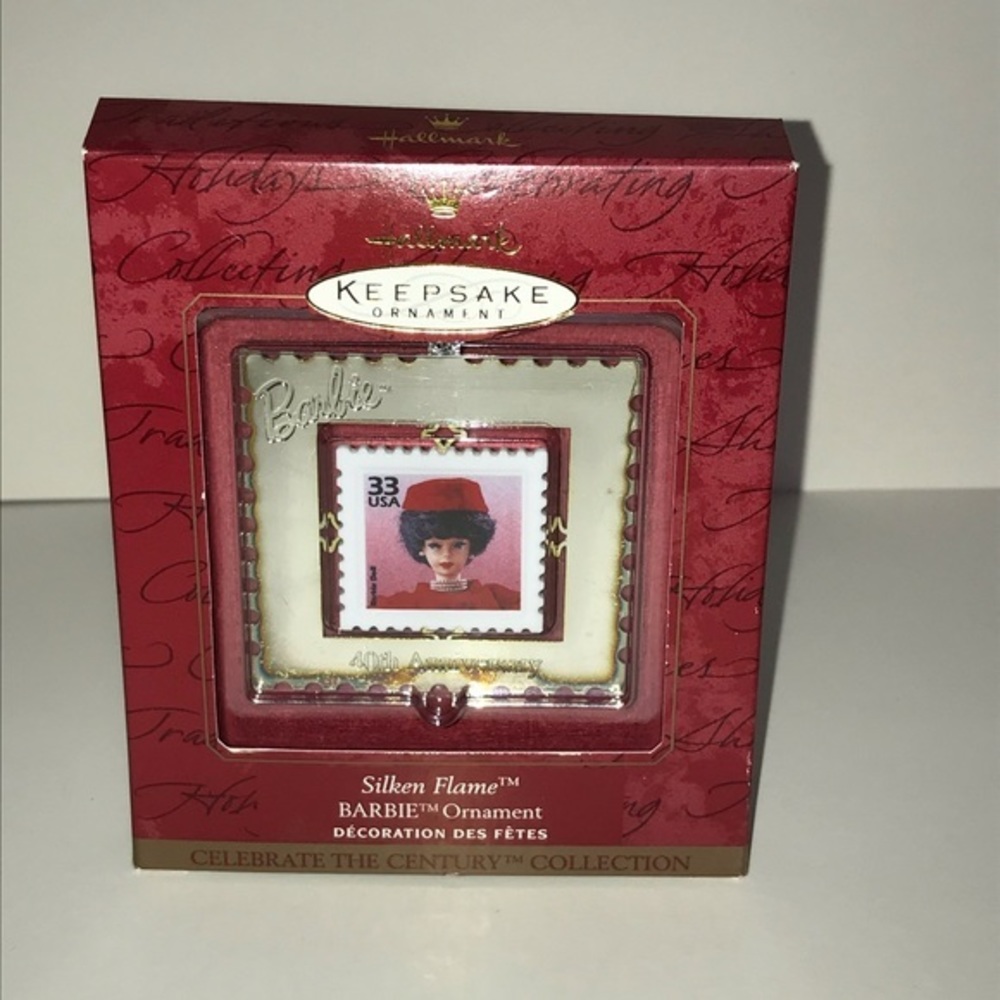 Hallmark Silken Flame Barbie‎ Ornament